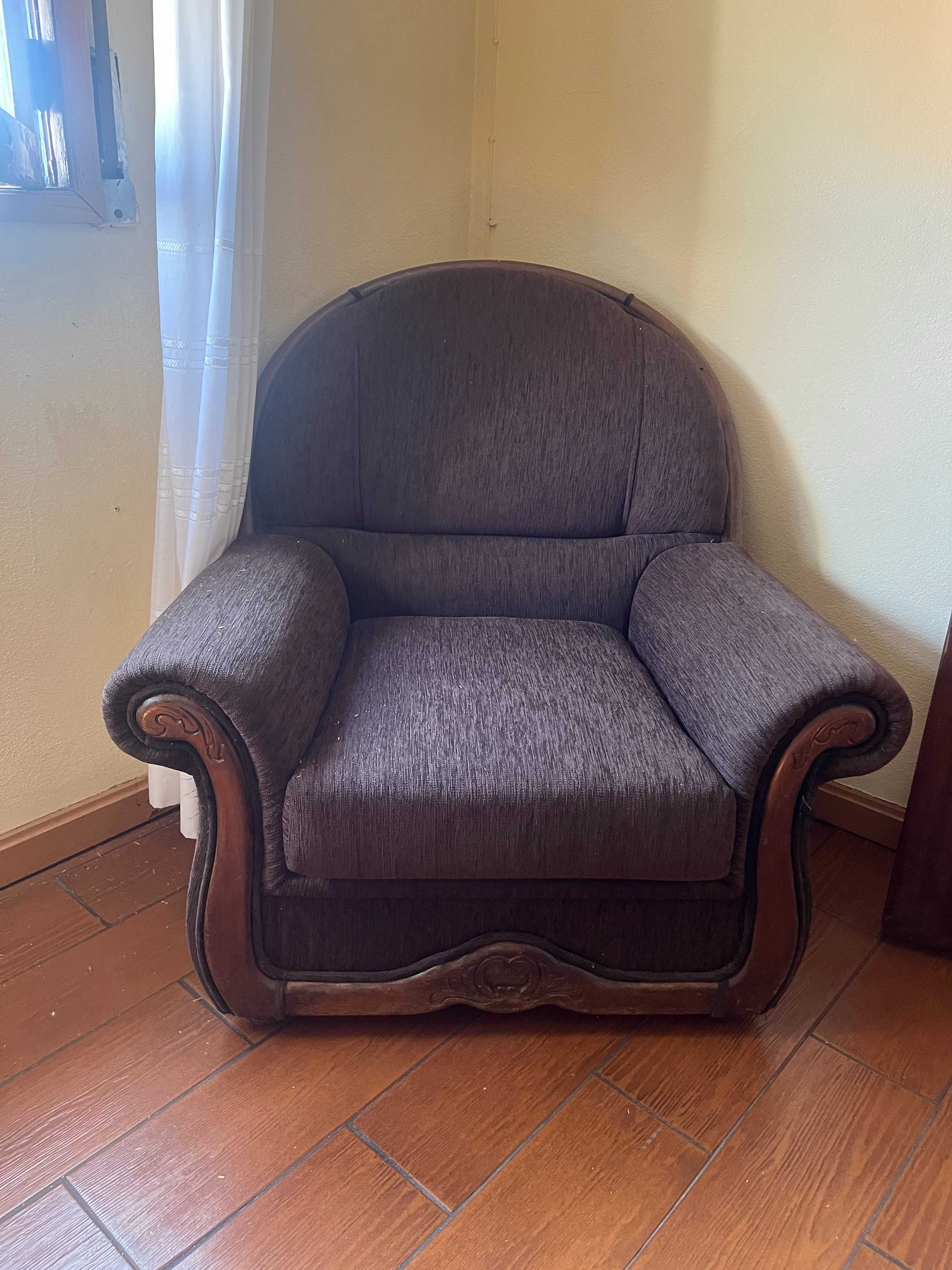 Conjunto de sofás para sala