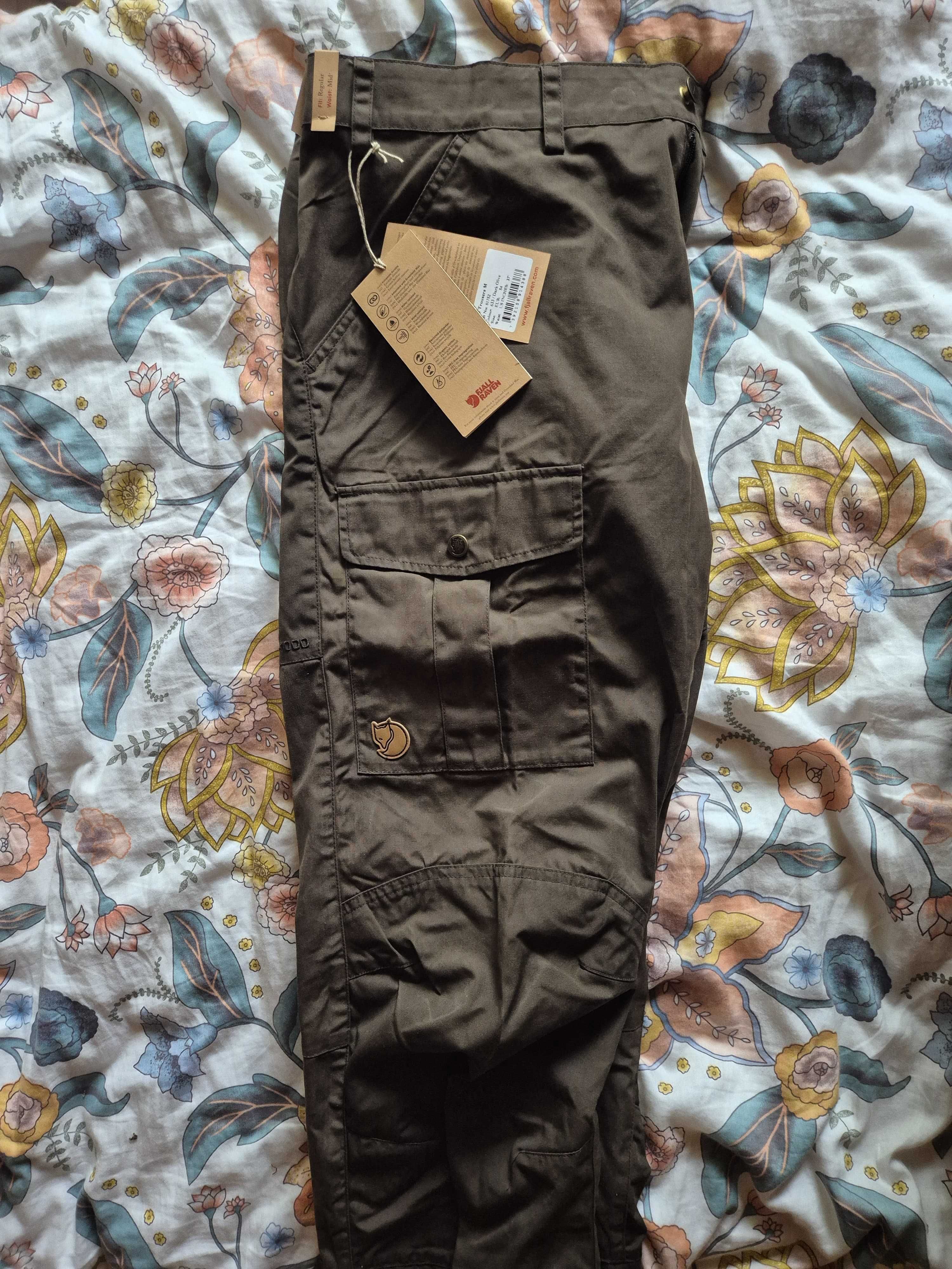 Spodnie Fjällräven Nils G-1000 – NOWE – rozmiar EUR 54
