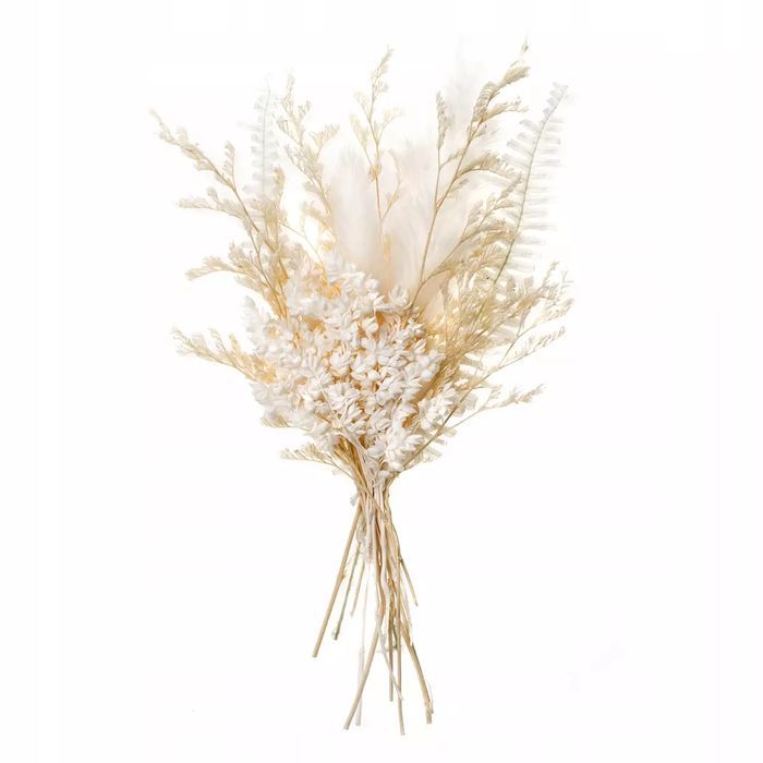 Mini bukiet suszonych kwiatów ok. 20cm. Dalprint. Nowy Produkt