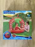 Basen z daszkiem truskawka Bestway basenik czerwony brodzik 91cm NOWY