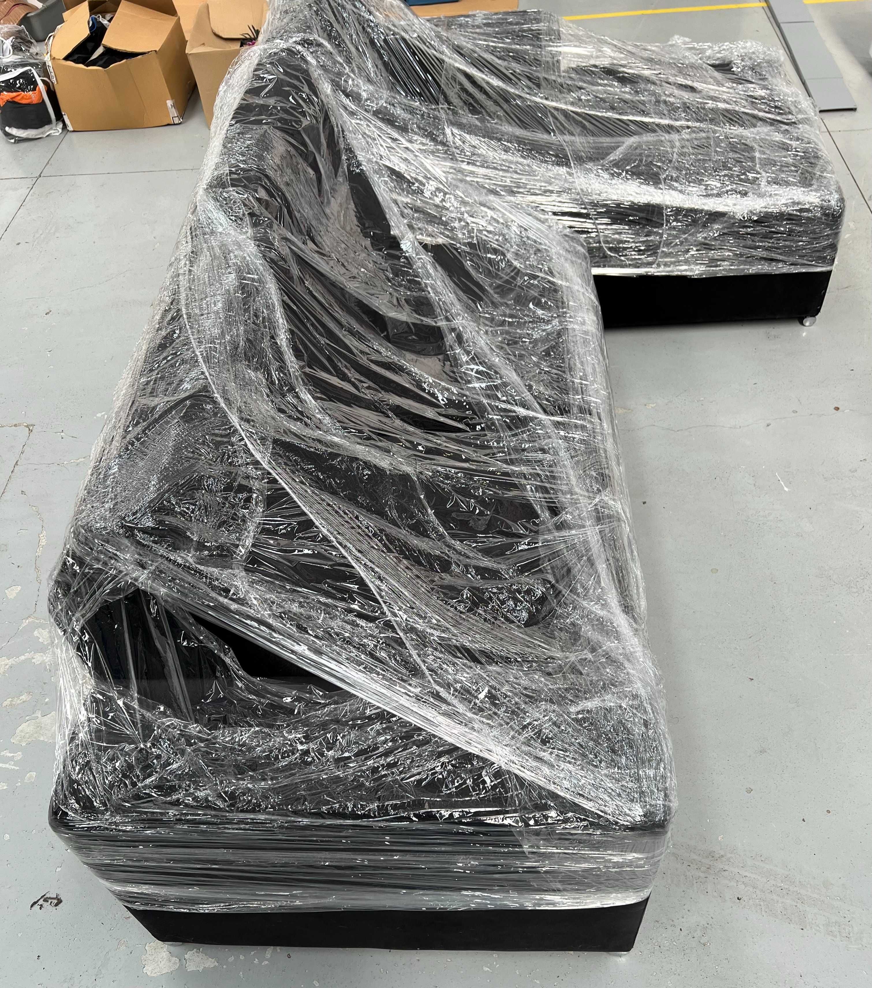 Sofá Chaise Loungue Preto
