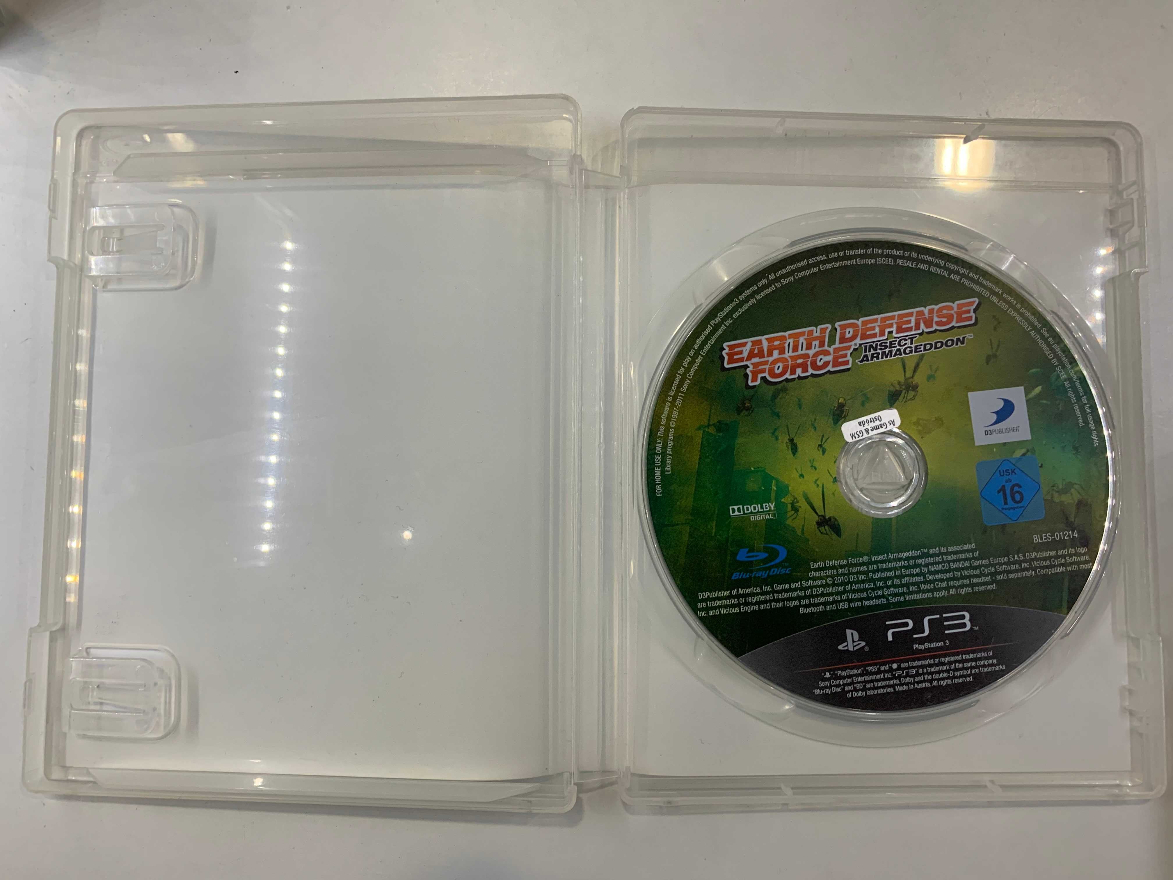 Earth Defense Force Insect Armageddon Ps3 Sklep Iława
