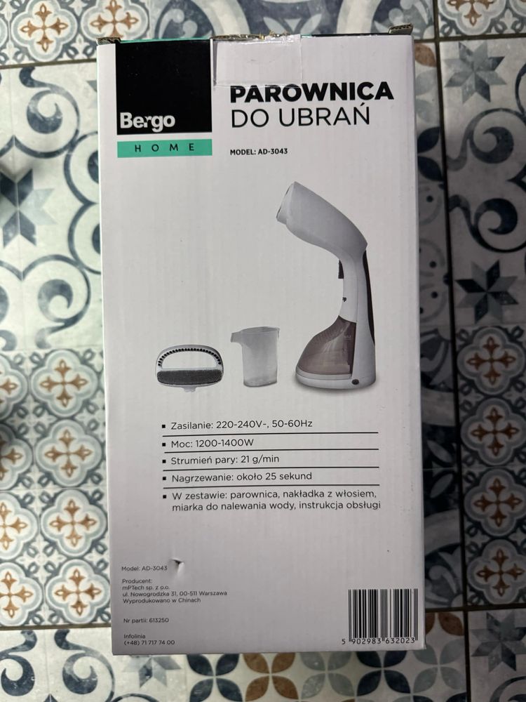 Parownica do ubrań nowa