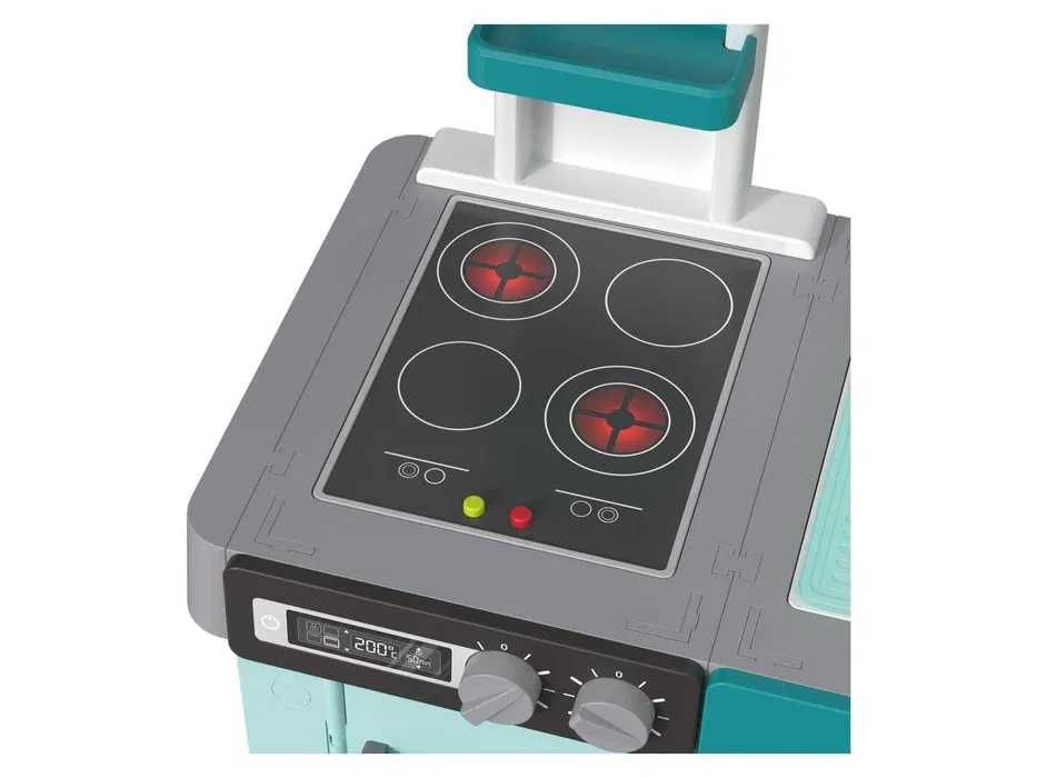 kuchnia dla dzieci duża kuchenka płyta zlew zegar akcesoria LED