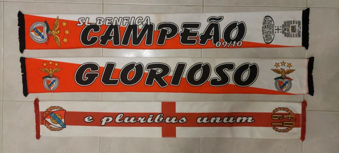 3 cáchecois do Benfica