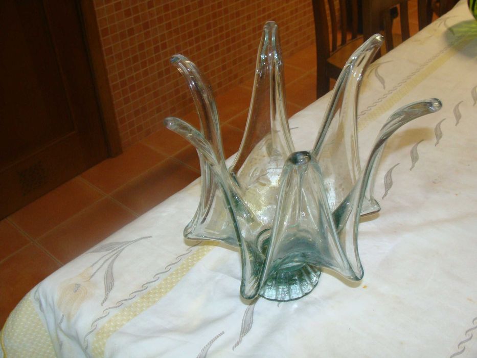 Centro de Mesa em Vidro