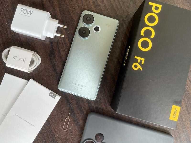 Xiaomi Poco F6 8/256ГБ, 6.67"Amoled 120Гц, 5000мАг, Snap 8s Gen3,Новий