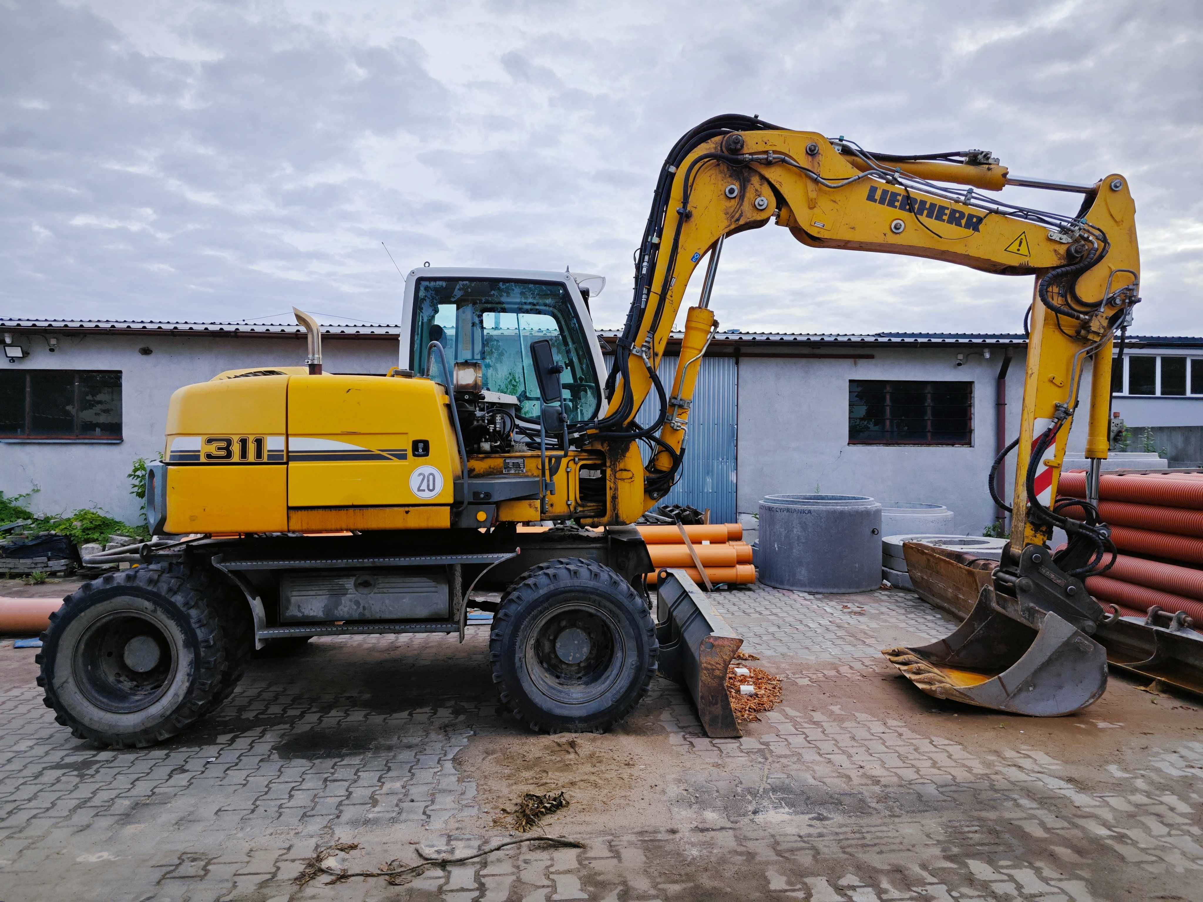 Koparka kołowa Liebherr A311