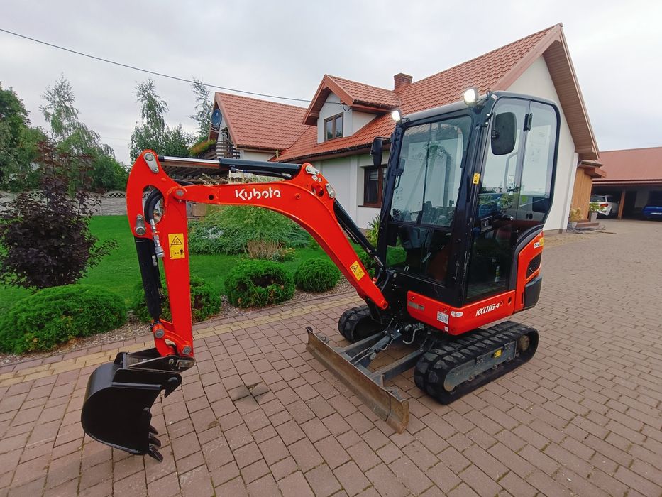 Kubota kx016-4 JAK NOWA 2022 rok mini koparka minikoparka kx018-4 kx01