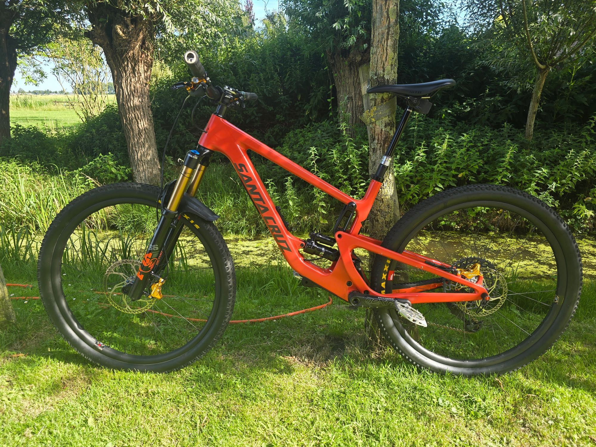 Santa Cruz Hightower CC Ember '21 rozm. L AXS pełen tłuszcz nie gruz