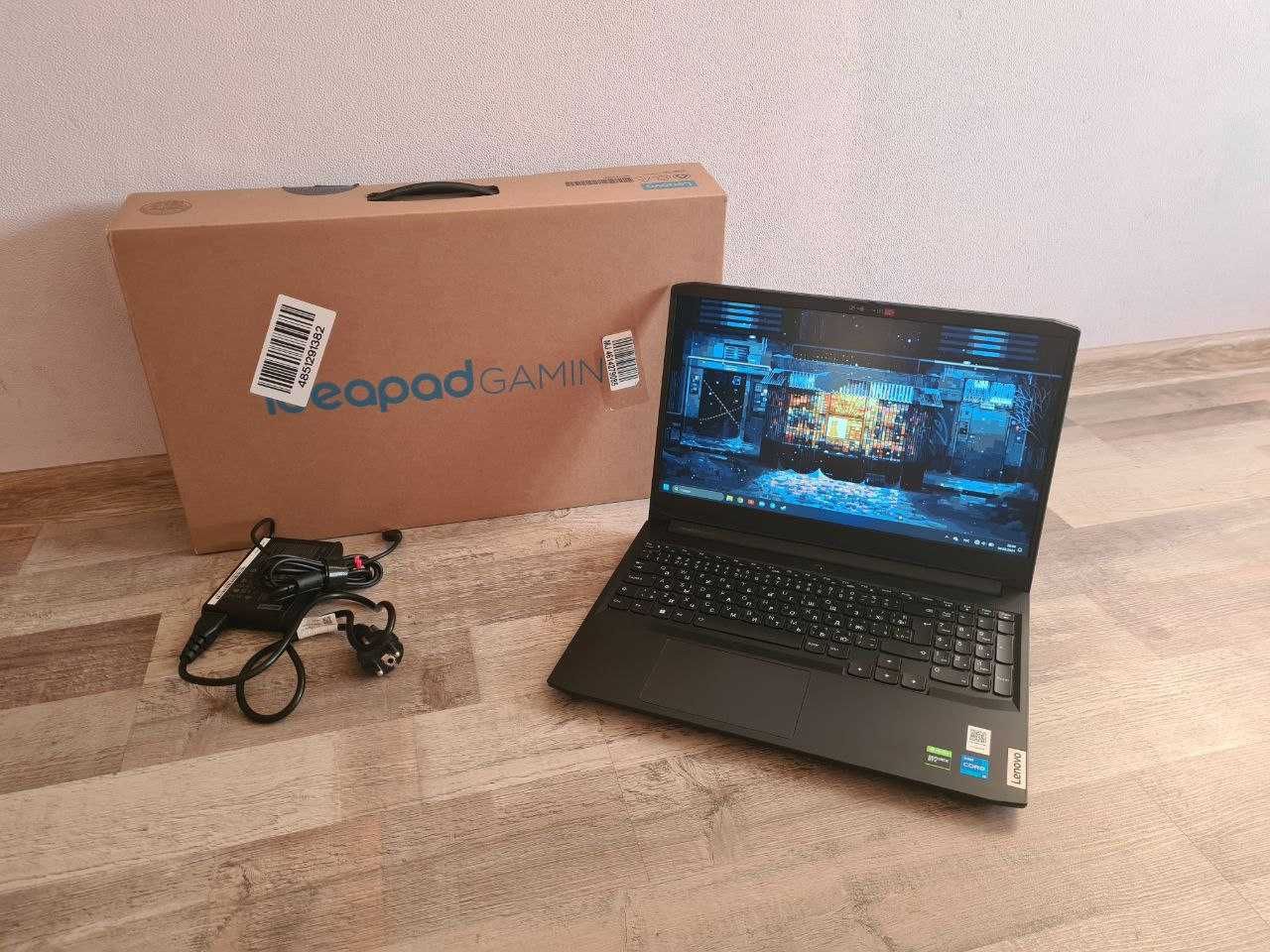 НОВИЙ! Lenovo IdeaPad Gaming 3. GTX 1650/i5 11 gen/8gb ddr4/512 GB.