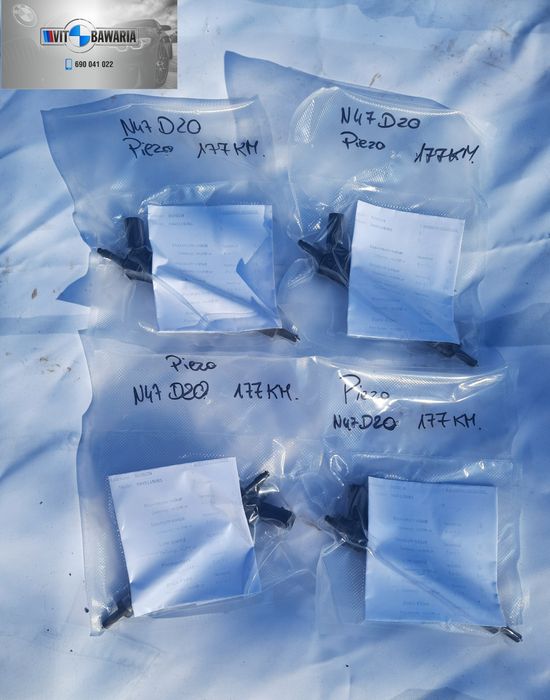 Wtryski piezo BMW E60 E90 2.0D N74D20 177 KM