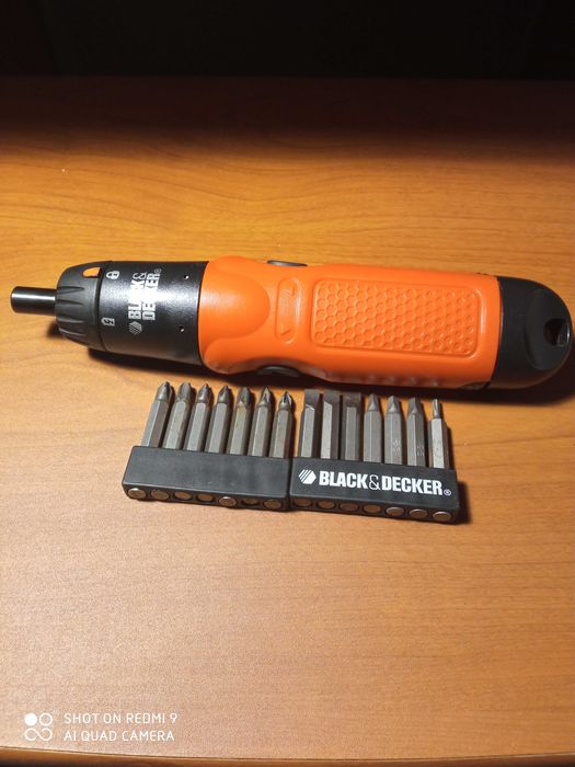 Aparafusadora black and Decker