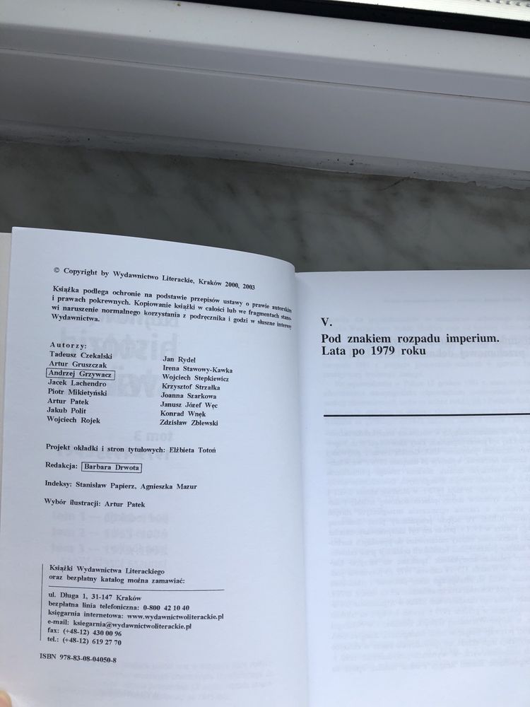 Książka Najnowsza historia świata A.Patek J.Rydel J.Węc