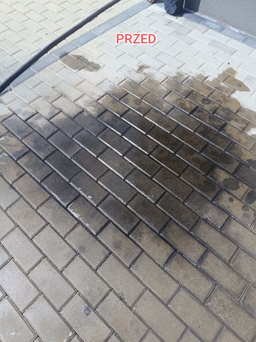 Profesjonalne mycie kostki brukowe i elewacji