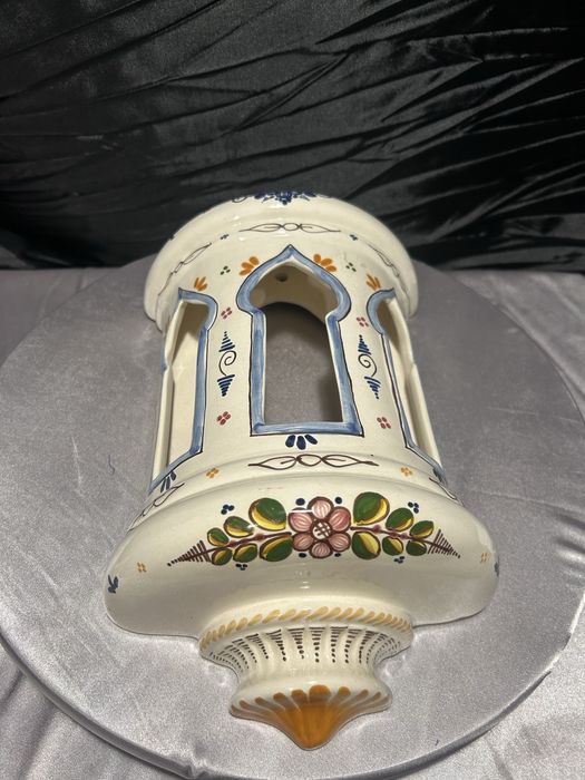 Ceramiczny lampion ścienny Tenerife 287 – ręcznie malowany, regionalny