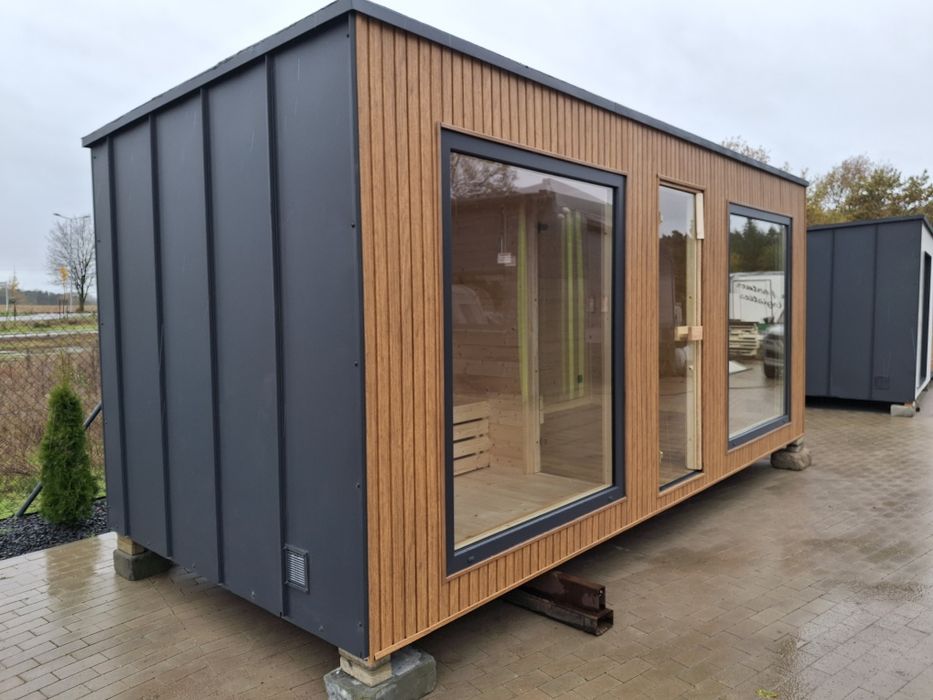 Sauna ogrodowa fińska, sucha Piec elektryczny