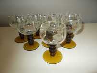 Kieliszki do wina typu remery - PRL