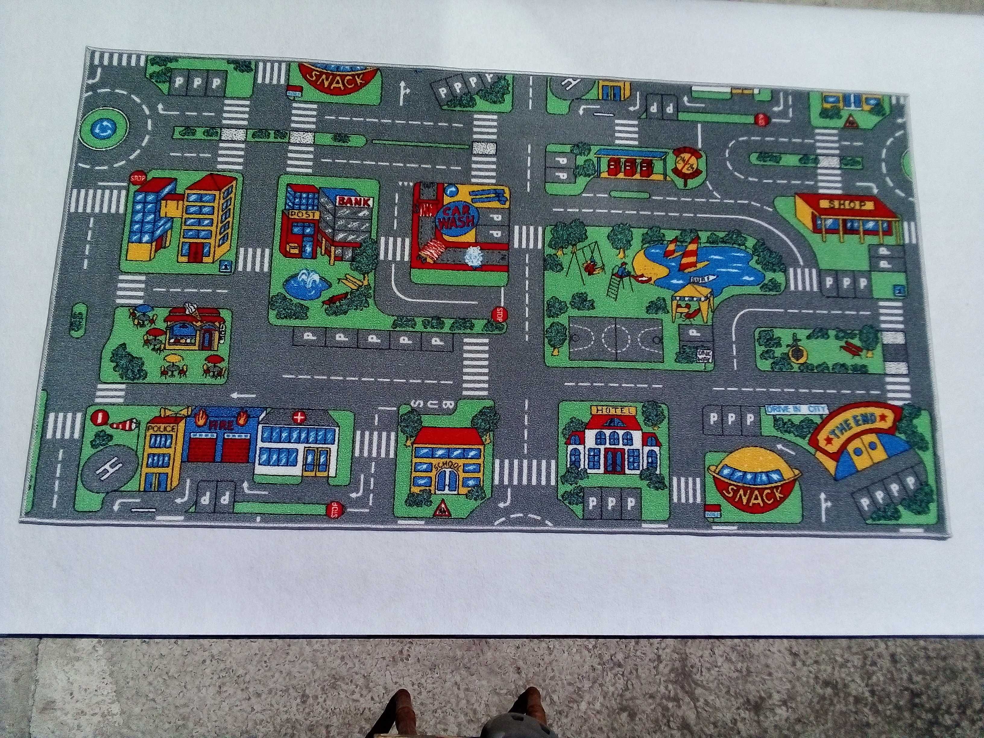 Дитячий килим Дорога 200х100 см новий ковер детский