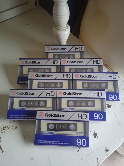 Продам Аудио видео кассеты Gold star.