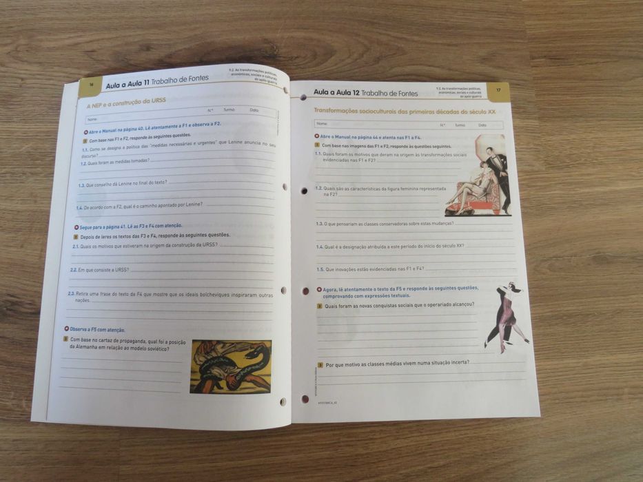 Caderno de atividades de História, 9º Viva a História!