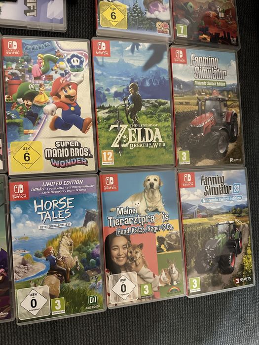 Sprzedam zamienię gry Nintendo Switch