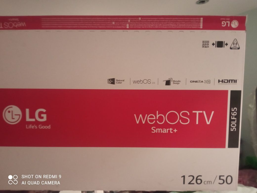 Telewizor ze wszystkimi funkcjami LG 50LF65 126 cm /50