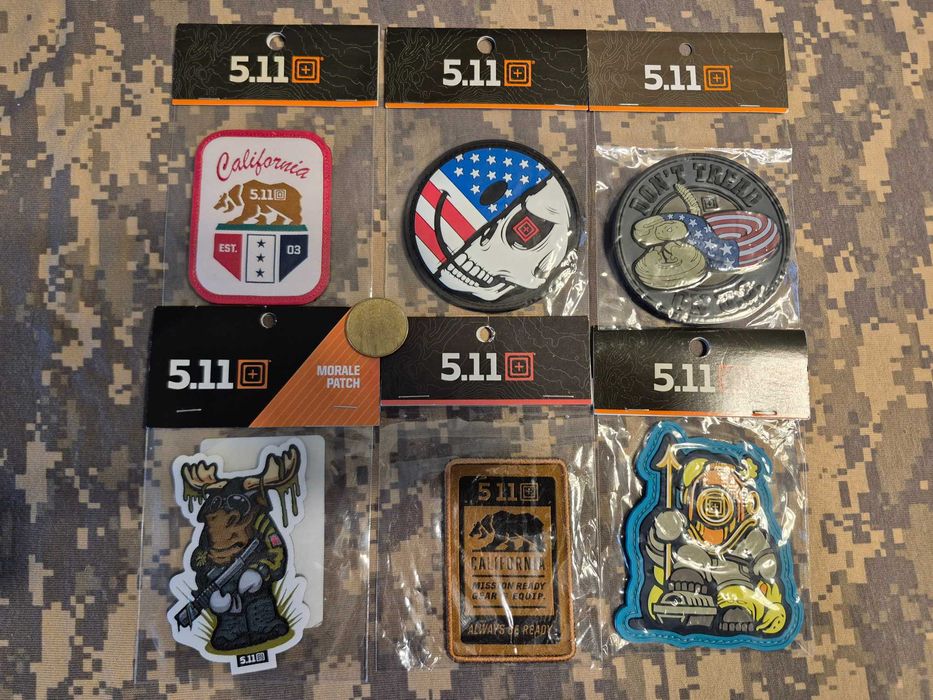 5.11 Патчі/Шеврони