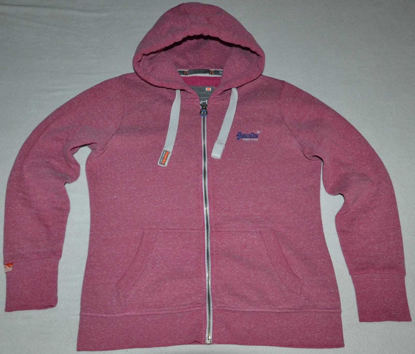 SuperDry Orange Label Bluza Damska L Oryginalna 100% Super Stan