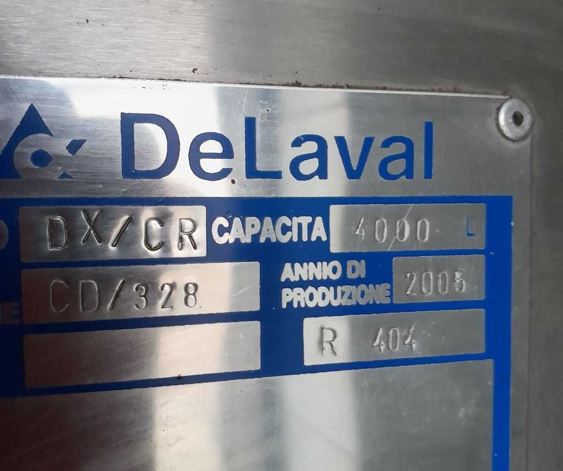 Schładzalnik zbiornik do mleka DeLaval 4000 litrów