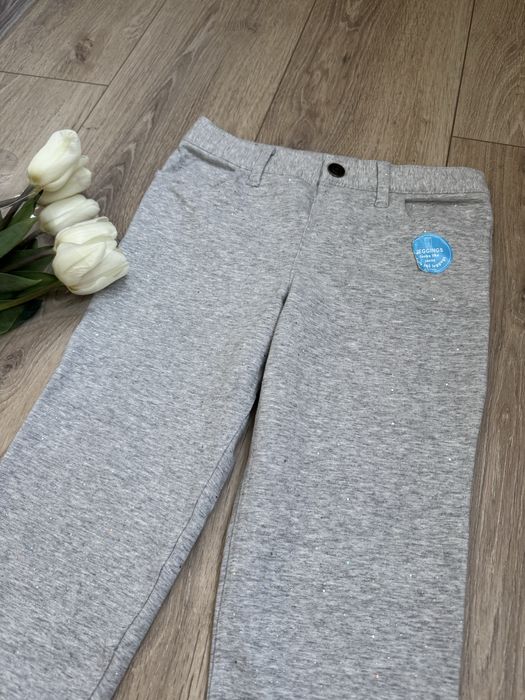 Нові! Штани Carters 8 років сірі з блискітками