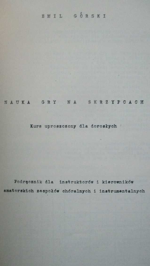 Nauka gry na skrzypcach-Górski/muzyka/skrzypce/nauka/edukacja muzyczna