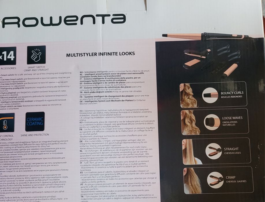 Enrolador E alisador de cabelo