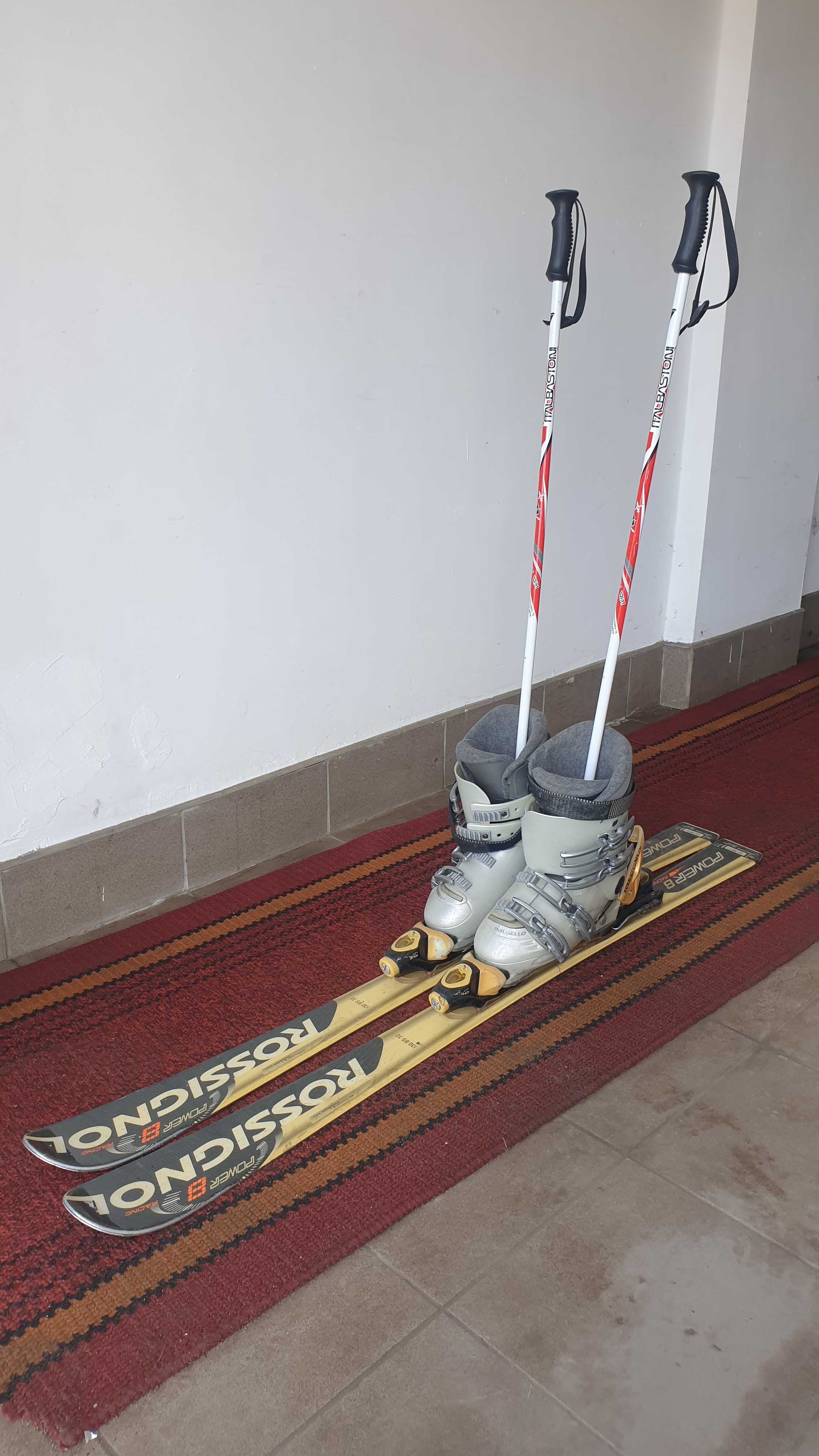 Komplet narty buty dziecięce