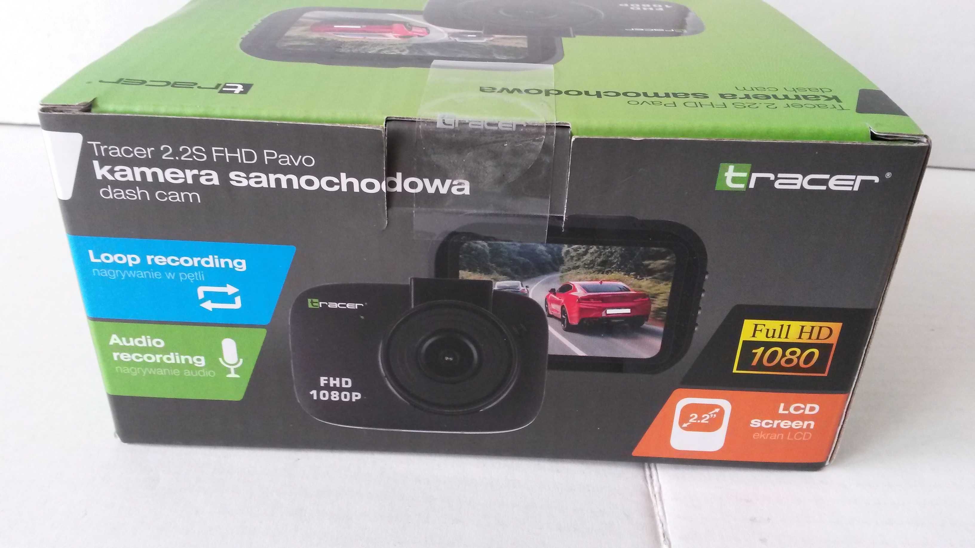 Kamera samochodowa wideorejestrator TRACER 2.2S FHD PAVO