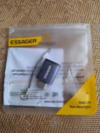 Адаптер переходник Essager USB 3.0 Type C OTG