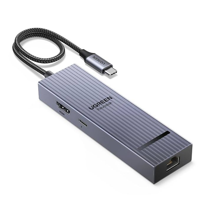 UGREEN Revodok 6-в-1 USB-C концентратор.ОРИГІНАЛ