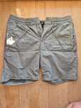 Męskie krótkie spodenki bawełniane khaki, H&M,r. XL