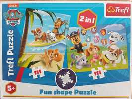 Puzzle trefl psi patrol 2x111 fun shape