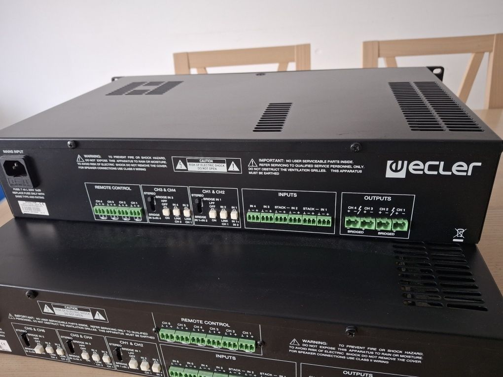 Wzmacniacz ecler MPA4-150R