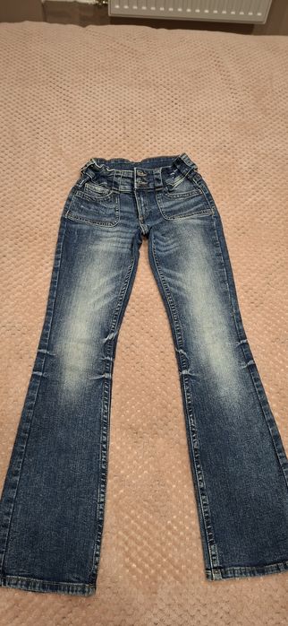 Jeansy dziewczęce h&m rozm. 152