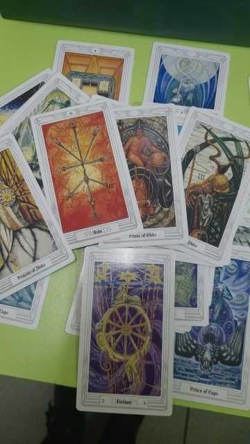 Thoth tarot  A.Crowley  7*12