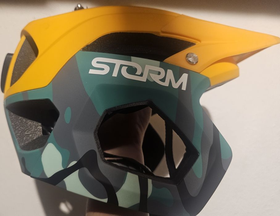 Capacete bicicleta EVO para BTT ou Downhill
Capacete Storm EVO BTT ou