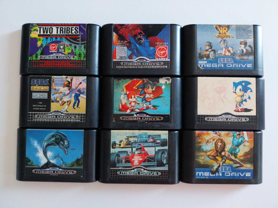 Jogos Mega Drive Lote 1