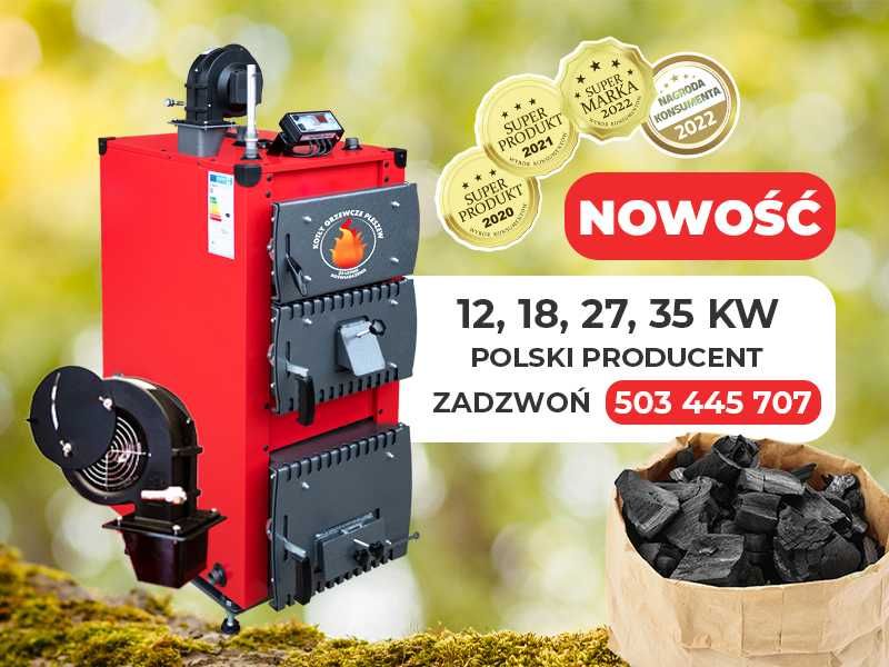 Kocioł piec NADMUCHOWY na WĘGIEL 5 klasa 27 kW