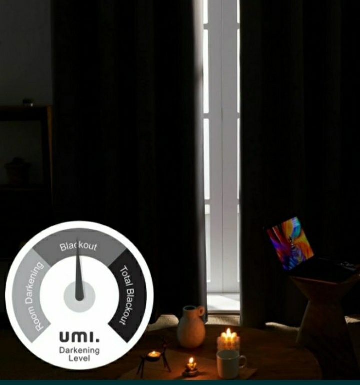 Zasłony zaciemniające Umi 140-175 cm