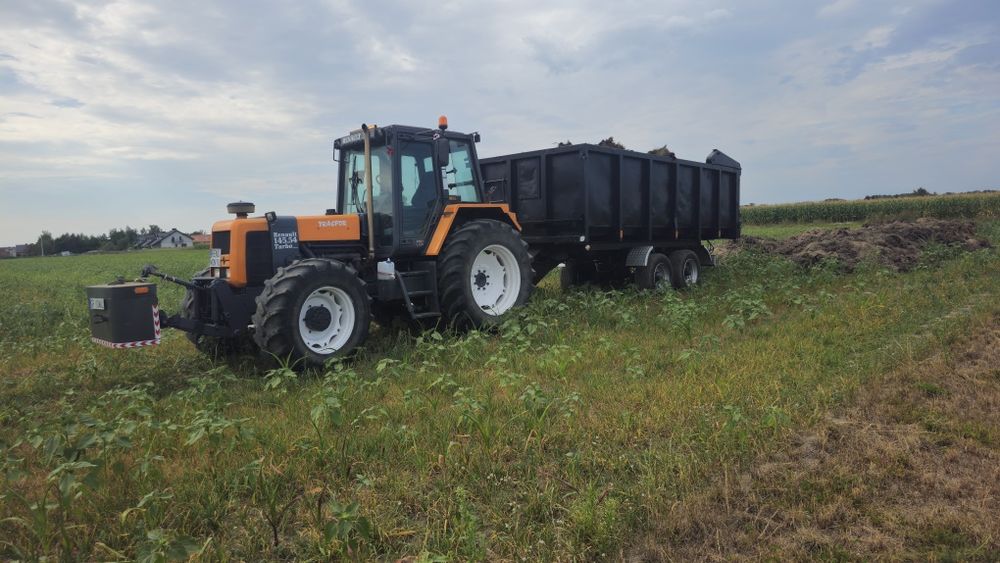 Sprzedam przyczepa skorupowa  z hydrauliczna klapą