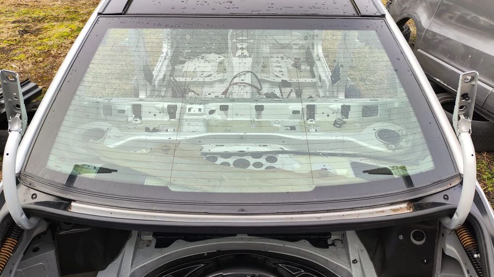 SZYBA TYŁ TYLNA SOLARGREEN 12r 2012r USZCZELKA CAŁA PROFESJONALNIE WYCIĘTA MERCEDES W221 LIFT