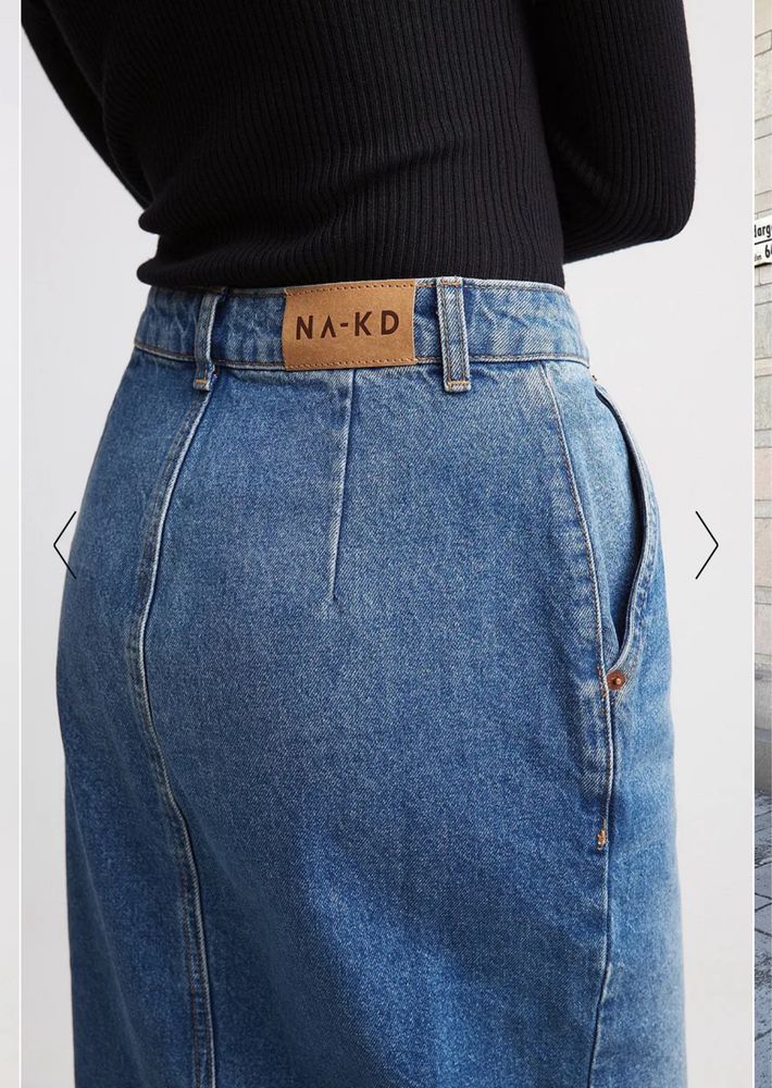Нова джинсова спідниця (юбка) na-kd