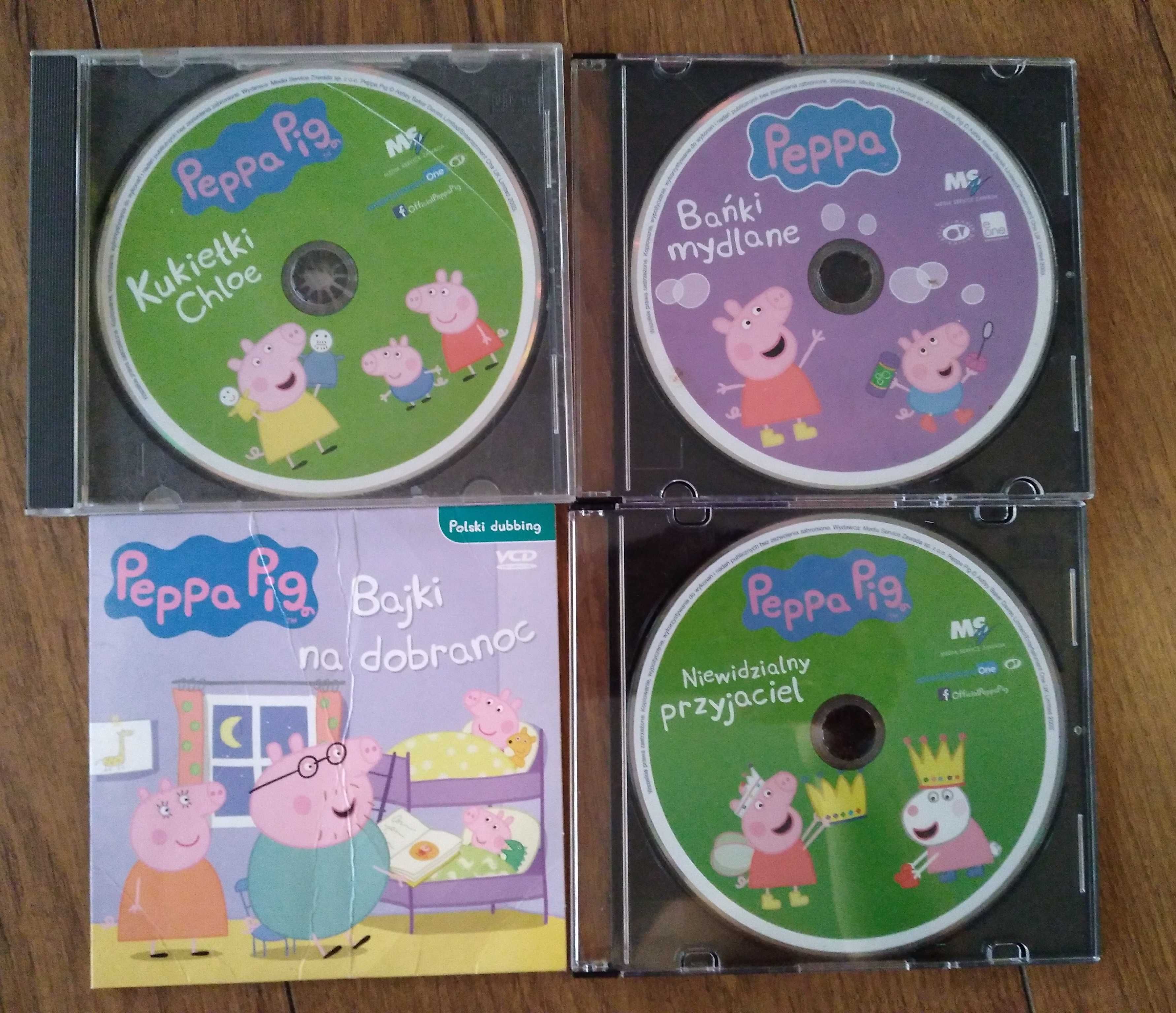 Świnka Peppa 4 płyty CD